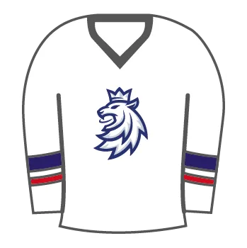 STŘÍDA SPORT Odznak dres Lev bílý