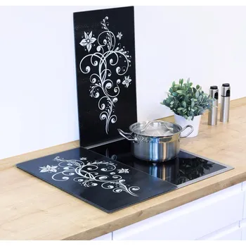 Příslušenství pro sporák Haushalt international Ochranné krycí desky Ornament, sada 2 ks, II. jakost 497798