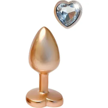 Anální kolík Gleaming Love Pearl gold anální kolík S