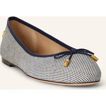 Dámská obuv Lauren Ralph Lauren Dámské Baleríny Jayna, bílá / tmavě...