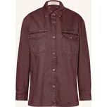 Golden Goose Dámská Džínová Košile Patty, tmavě červená, 34