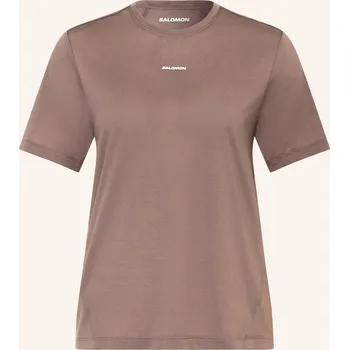 Salomon Dámské Běžecké Tričko Shakeout Core, černošedá, 40