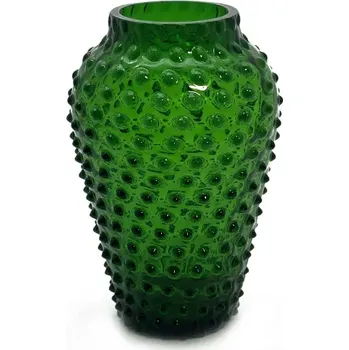 Váza Váza 21cm – Hobnail – Ananas – tmavá zelená | 126726