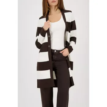 Dámský svetr MONARI CAPE TOWN dámský kardigan bílohnědý