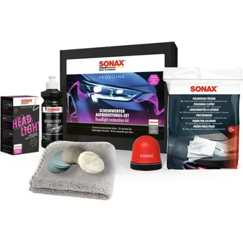 Sonax PROFILINE Sada na úpravu světlometů