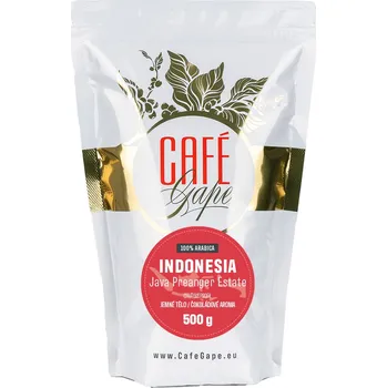 Káva Café Gape Indonesia Java Preanger Estate Velikost balení: 250 g 100% Arabica