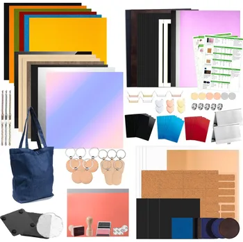 Gravírování xTool Ultimate Laser Kit - Sada materiálů