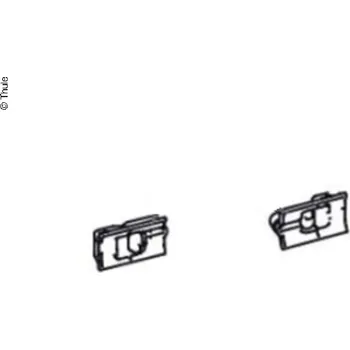 Příslušenství ke střešnímu nosiči Thule Klouzavé napínací ramena