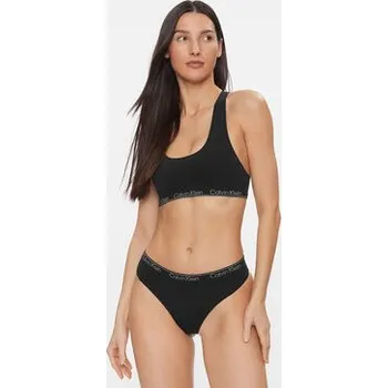 Podprsenka Calvin Klein Underwear Podprsenkový top Racerback Bralette 000QF7317E Černá S