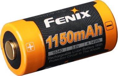 Dobíjecí baterie Fenix RCR123A 1150 mAh (Li-ion)