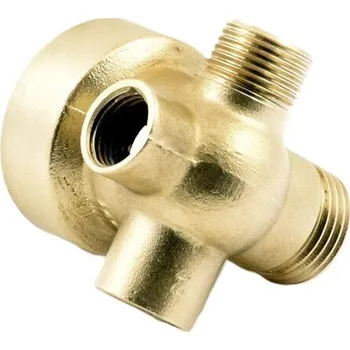 Domácí vodárna Alfapumpy DV40 pěticestná mosazná vodárenská tvarovka