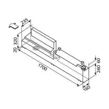 Ostatní Nádrž na vodu MB Sprinter / VW LT - EV1408