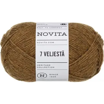 Příze Novita 7 Brothers 646 (Ponožková příze 7 Veljestä Copper)