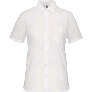 Dámská halenka Kariban Halenka dámská bílá KR Z0724 Barva: Bílá, Velikost: 5XL (58)