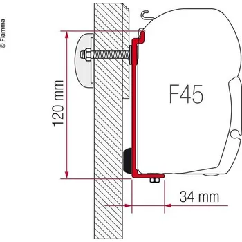 Markýza Adaptér Fiamma Chausson