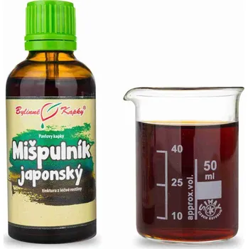 Doplněk stravy Bylinné kapky s.r.o. Mišpulník japonský tinktura 50 ml