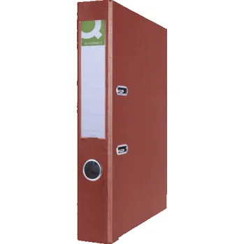 Kancelářské potřeby Q-Connect Hero 2-kroužkový pořadač A4 55mm vínová
