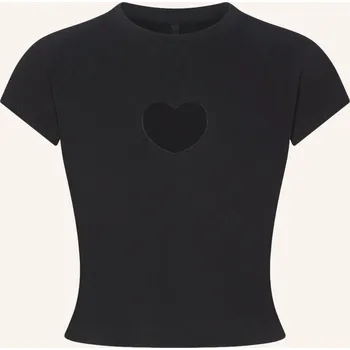 Skims Dámské Lounge Tričko Worn In Jersey, washed onyx, 36