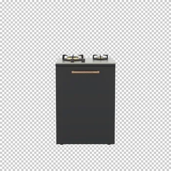 Zahradní gril BRABURA skříňka CT60 s plynovými hořáky - 2x vařič + doprava zdarma!