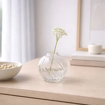 Váza Duif Skleněná váza Swirl 8 cm S