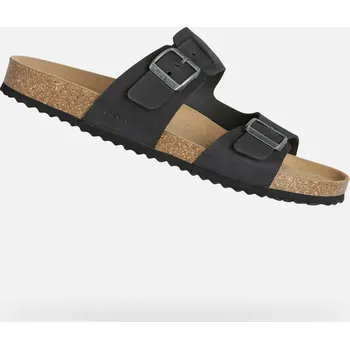 Pánská obuv Geox Pánské Černé pánské pantofle Geox Ghita Černá 40 (3002552)