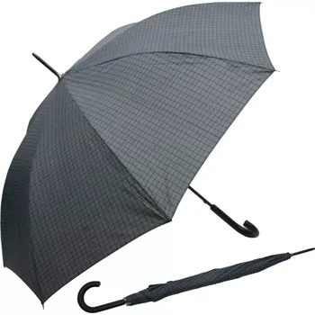 Deštník DERBY Hit Long AC Automatic - pánský holový vystřelovací deštník šedá 77267P02