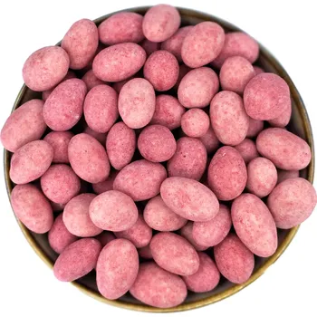 Zdravoslav Malinové mandle v bílé čokoládě 250 g