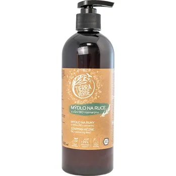 Mýdlo TIERRA VERDE Tekuté mýdlo na ruce Rozmarýn BIO 480 ml