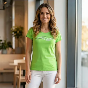 Dámské tričko Dámské triko ALTISPORT ALW085122 APPLE GREEN S
