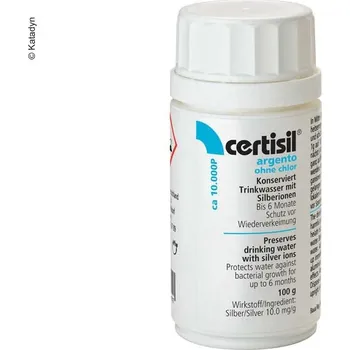 Čistička odpadních vod Katadyn Dezinfekce vody Argento Prášek 100 g Vystačí na: 10 000 l vody