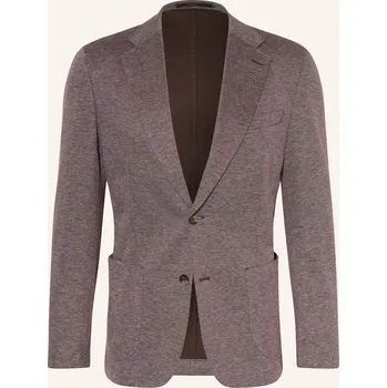 Pánské sako Windsor. Pánské Sako Giro Extra Slim Fit, tmavě hnědá / bílá, 52