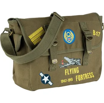Taška přes rameno B-17 FLYING FORTRESS plátěná