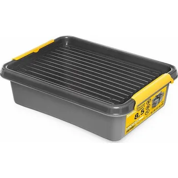 Dóza na potraviny ORPLAST Durable Container Box s víkem Grey 8,5 l SolidStore univerzální