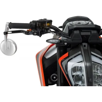 Zrcátko pro motocykl Zpětné zrcátko PUIG Grand Tracker 9691N černý pravé / levé pro SUZUKI GSX-S 1000