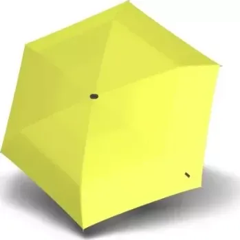 Deštník KNIRPS X4U ultra light slim neon yellow - lehký skládací deštník žlutá 9560308800