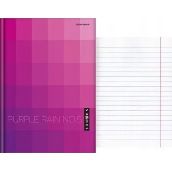 Sešit linkovaný B5 barevný sešit pro dívku školní sešity TOP-2000 120 listů