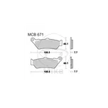 Brzdové destičky LUCAS MCB671SH sinitredBMW R 1250 GS