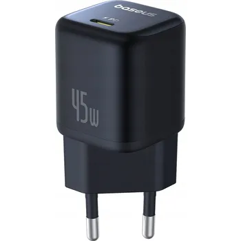 Síťová nabíječka Baseus PicoGo Gan rychlonabíječka 45W černá
