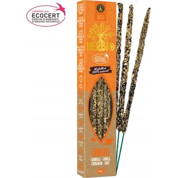 Čajovna Vonné tyčinky Herbio Botaniczne SKOŘICE přitahují hojnost a radost ze života 20 g