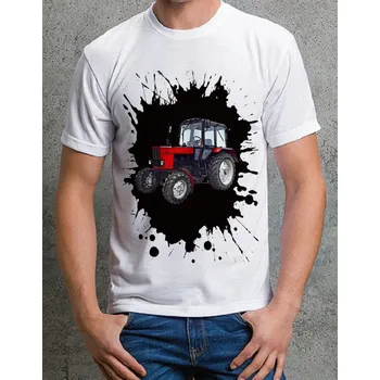 Chlapecké tričko Moon River Bělorus 572 II. pánské tričko s traktorem velikost XS