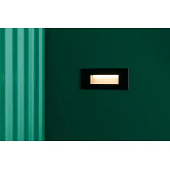 Venkovní osvětlení DART RCT zapuštěné svítidlo do zdi, černá - FARO