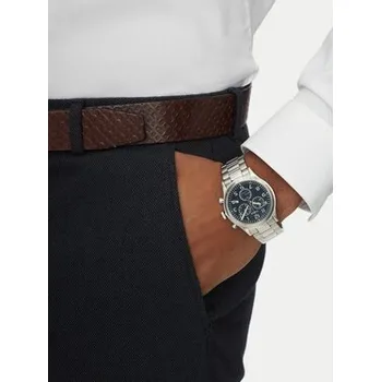 Hodinky Timex Hodinky Waterbury Traditional Chronograph TW2W48200 Stříbrná 00