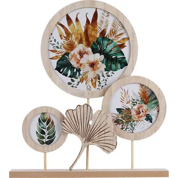 Rám na obraz Home Styling Collection Fotorámeček na 3 fotografie kulatý, 7,5 cm, 10,5 cm, 17 cm