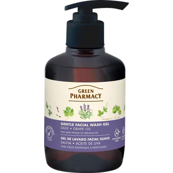 Čistící gel Jemný čisticí gel na obličej - Šalvěj a olej z hroznových semínek 270 ml