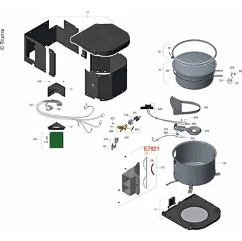Auto-moto Truma Čtyřhranný silikónový provázek