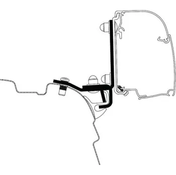 Markýza Thule Adaptér Brandrup Rail G2 pro TO 4200/4900 - VW T5 / T6