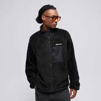 Pánská mikina Ellesse Fleece Mikina Cervacol Fleece Jacket Blk Černá S