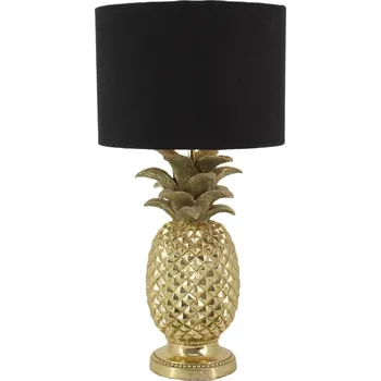 Lampička Stolní lampa PINEAPPLE 50 CM zlatá/černá