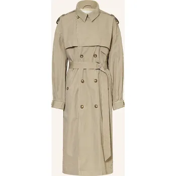 Dámský kabát Marant Étoile Dámský Oversized Trenčkot Chilma, béžová /...