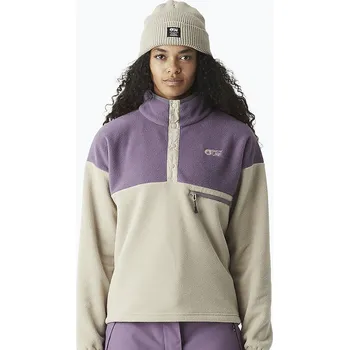 Dámská mikina Dámská lyžařská fleecová mikina Picture Arcca 1/4 Zip pure cashmere